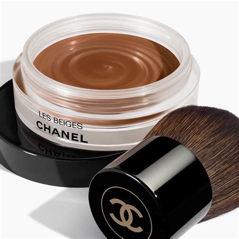 chanel cream bronzer on tan skin|chanel les beiges bronzing cream.